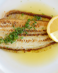 Sole de la Mer du Nord 250/300g - vue détail - Poissonnerie Khachane Bruxelles