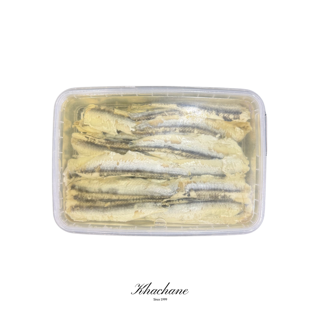 Anchois marinés nature 250g - barquette - Khachane